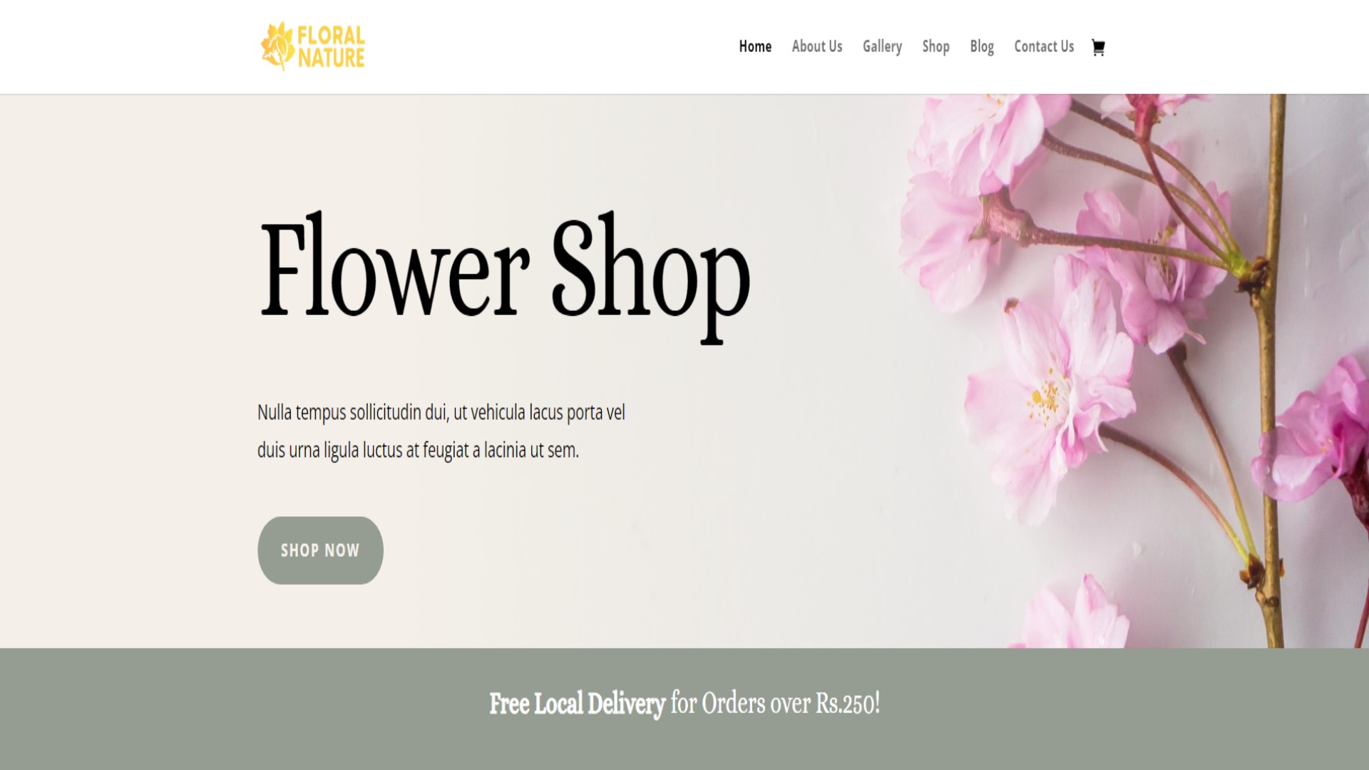 Online Florist Shop